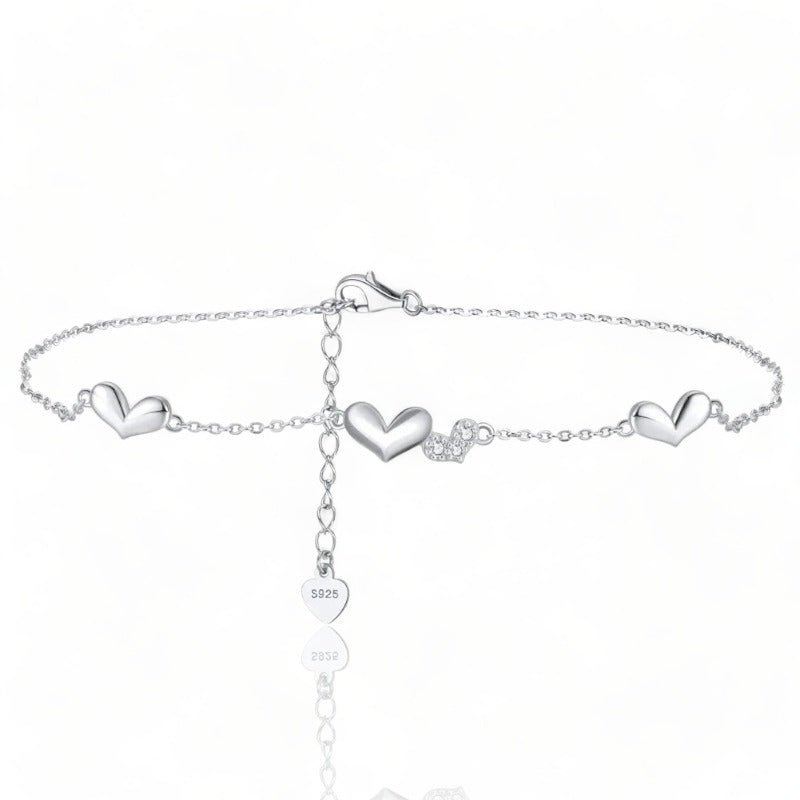 Luxcoeur - bracelet de cheville luxe