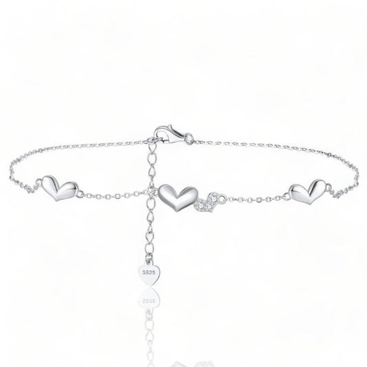 Luxcoeur - bracelet de cheville luxe